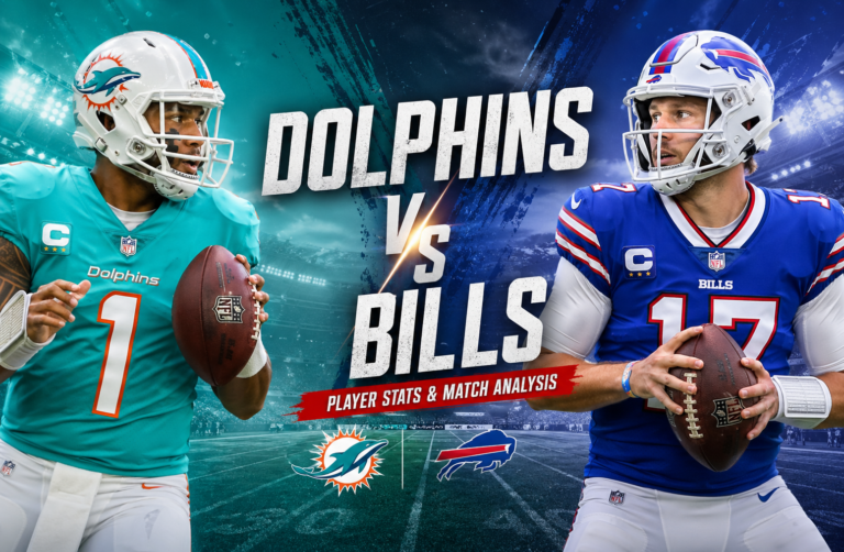 Miami Dolphins vs Buffalo Bills Match Player Stats