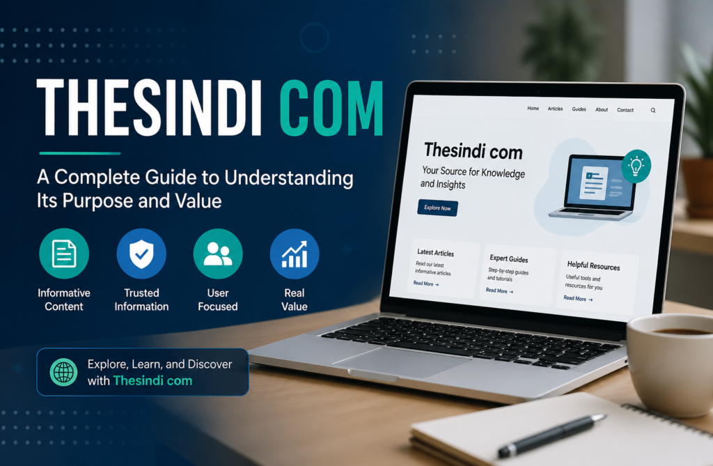 Thesindi com: A Complete Guide to Understanding Its Purpose and Value
