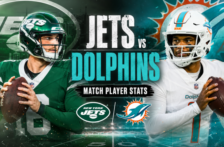 New York Jets vs Miami Dolphins Match Player Stats