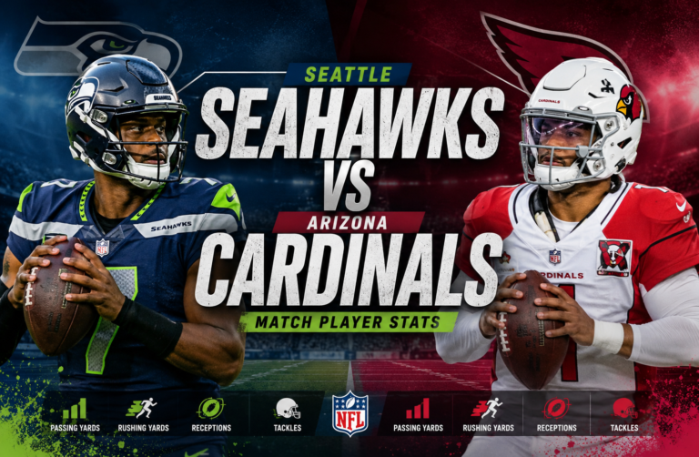 Seahawks vs Arizona Cardinals Match Player Stats
