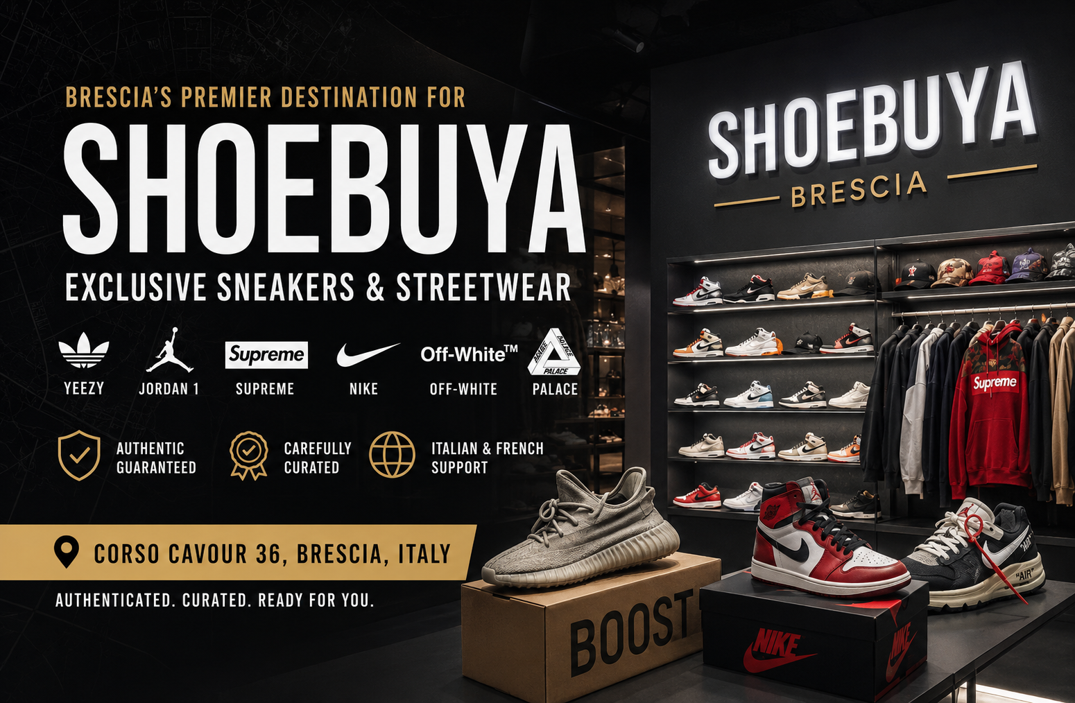 Shoebuya: Brescia's Premier Destination for Exclusive Sneakers and Streetwear